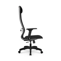 Кресло для руководителя Метта L 1m 38K2/4D_17831_Кожа перфорированная NewLeather – Темно-коричневый