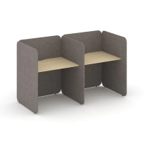 Офисная мебель Колл-центр. Комплект №2 KC.K-002 / Тиквуд Светлый – Romeo 13 / 1614×909×1200