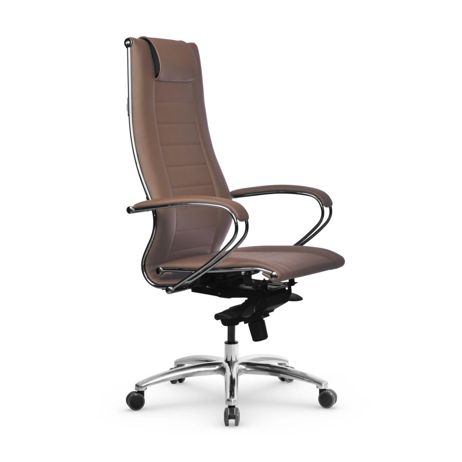 Кресло для руководителя Samurai Lux-2 Infinity Easy Clean светло-коричневый