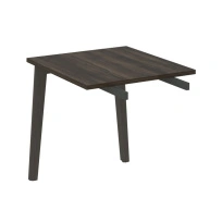 Onix Wood Direct Брифинг-приставка OW.BR-7 Белый бриллиант/Дуб светлый/Белый металл 780*720*750