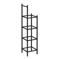 Loft Угловой проходной переходной модуль VR.L-SL.UPK-4.3.2 Серый металл 446×446×1869