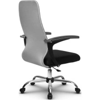 Кресло офисное Metta  SU-CM-10P (SU-СU160-10P) CH / Красный – Красный