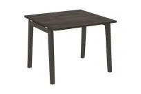 Onix Wood Стол переговорный (1 столешница) OW.PRG-1.1 Белый бриллиант/Дуб светлый/Белый металл 980×980×750