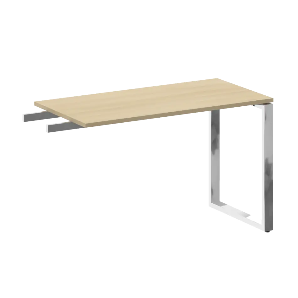 Metal System Direct Брифинг-приставка БО.ПР-4 Акация/Нерж. сталь 1200×600×750