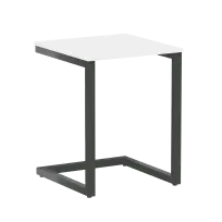Home Office Стол офисный VR.SP-2-58 Белый Бриллиант/Металл Серый 580×600×750