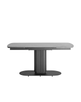 Стол обеденный Глория раскладной 170-250×90 керамика серая
