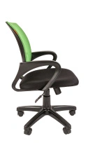 Кресло офисное Chairman 696 Россия TW-05 Пластик черный / Спинка синяя