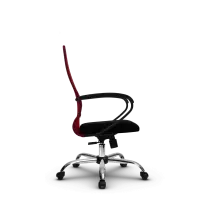 Кресло офисное Metta  SU-CP-8 (SU-СК130-8) CH / Красный – Красный