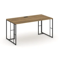 Стол для руководителя Rift Direct RF.SR-023 Дуб Табак / Металл Черный 1380×800×750