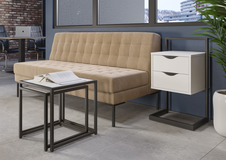 Мебель для персонала Loft цвет Белый Металл