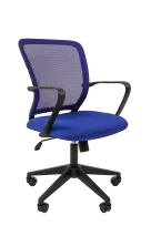Кресло офисное Chairman 698 Россия TW-69 красный