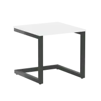 Home Office Стол журнальный VR.SP-2-58.G Тиквуд светлый/Антрацит металл 580*600*550