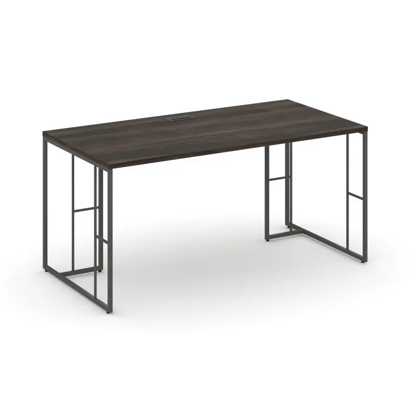 Стол для руководителя Rift Direct RF.SR-025 Дуб Мали / Металл Антрацит 1780×800×750