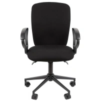 Кресло офисное Chairman 9801 Black Россия / Ткань / Т-13 Серый Black