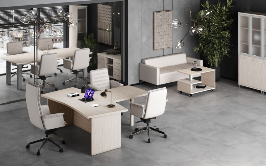 Кабинет руководителя First цвет Клен