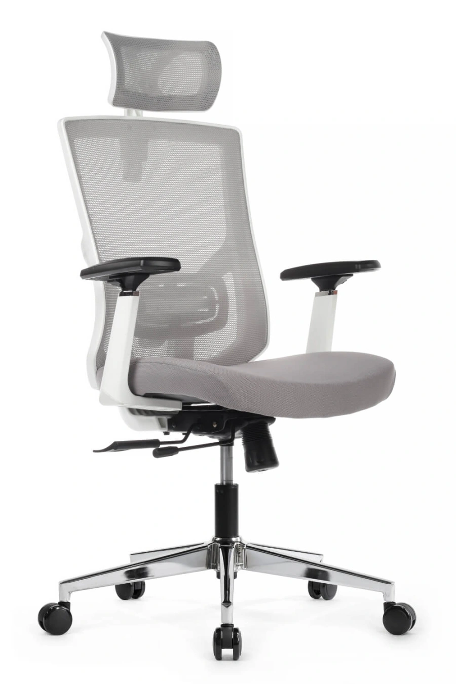 Кресло для руководителя RCH Step AW2320 Серая спинка/Серое сиденье