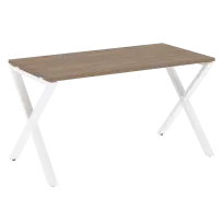 Loft Стол рабочий VR.L-SRX-3.7 Тиквуд тёмный/Чёрный металл 1380×720×750