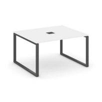 Стол для переговоров Style Project SN-6O.SPRG-032 Акация Лорка/Металл Черный 1180×1180×750