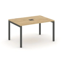 Стол для переговоров Style Project SN-5P.SPRG-003 Акация Лорка/Металл Черный 1380×980×750