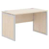Стол офисный прямой XQPST 127 Сосна Эдмонт/Белый 1200×700×750 XTEN-QP