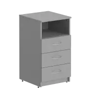 Тумба для документов приставная Simple SC-3D.1 Серый 407×450×760