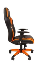 Игровое кресло Chairjet 15 черно-красный синхромех. рег.локти, слайдер