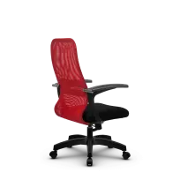 Кресло офисное Metta  SU-CM-8 (SU-CU160-8) PL / Красный – Красный