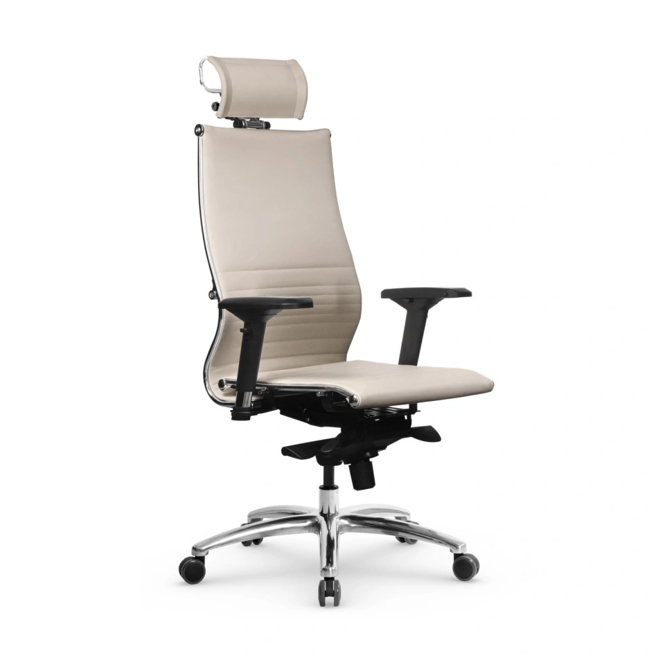 Кресло для руководителя Samurai K-3.05 Infinity Easy Clean светло-бежевый