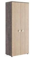 Шкаф для документов с глухими дверьми закрытый Solid B SOB39152123 Дуб Шамони Светлый