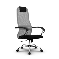Кресло для руководителя Metta SU-BP-8 (SU-BK130-8) CH / Красный – Красный