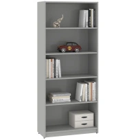Стеллаж высокий широкий Simple SR-5W Дуб Юкон Модерн 770×359×1815