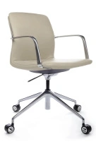 Корпус кресла Plaza-M FK004-B12 Белый (6207) натуральная кожа