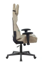 Кресло игровое Бюрократ VIKING KNIGHT LT28 FABRIC серо-голубой
