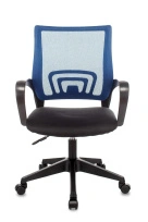Кресло офисное TopChairs ST-Basic сетка/ткань черный
