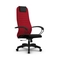 Кресло для руководителя Metta SU-BP-10 (SU-BK130-10) PL / Красный – Красный