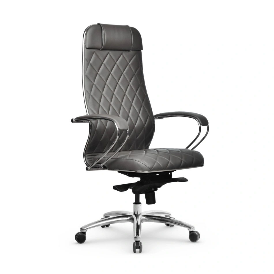 Кресло для руководителя Samurai KL-1.04 M-Edition Infinity Easy Clean серый
