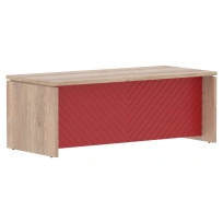 Стол для руководителя TLST 209H Сосна Эдмонт Z/Серо-голубой 2000×900×750 TORR LUX
